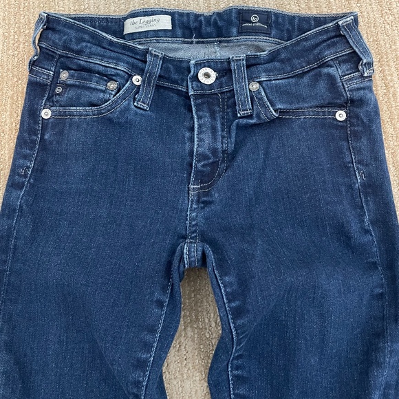 AG The Legging Super Skinny Jeans Dark Wash 24R - Picture 7 of 10